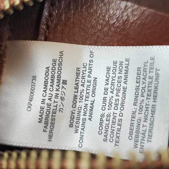 Madewell Brown Leather Transport Crossbody Camera Bag With Adjustable Strap - Picture 7 of 13